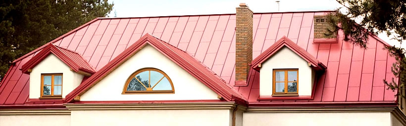 Standing seam roof